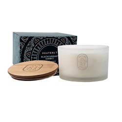 DISTILLERY Soy candle - heavenly - blackcurrant sorbet